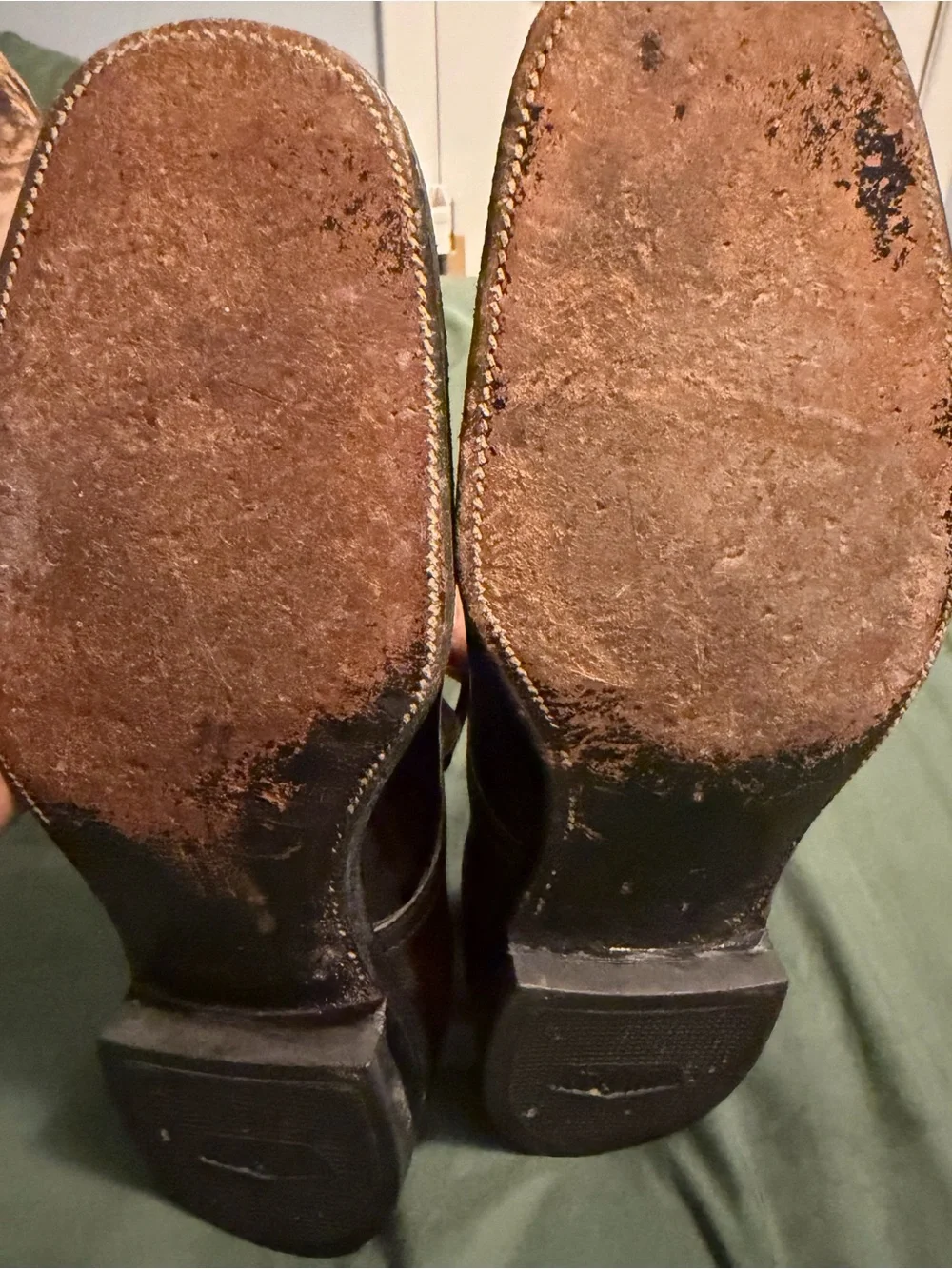 Supreme Brown Two-Tone Leather Oxford Shoes